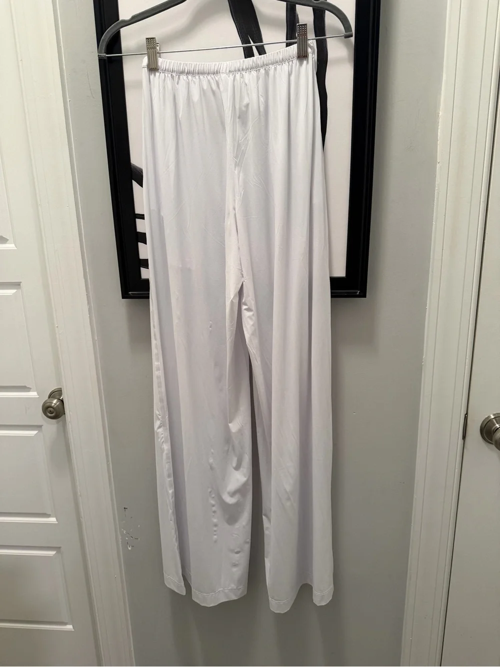 Wide Leg Breezy Pants in Lunar Grey
